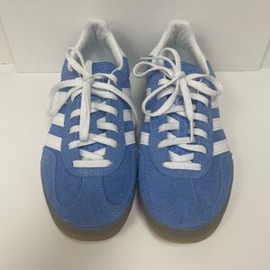 adidas Blue and White Athletic Shoes